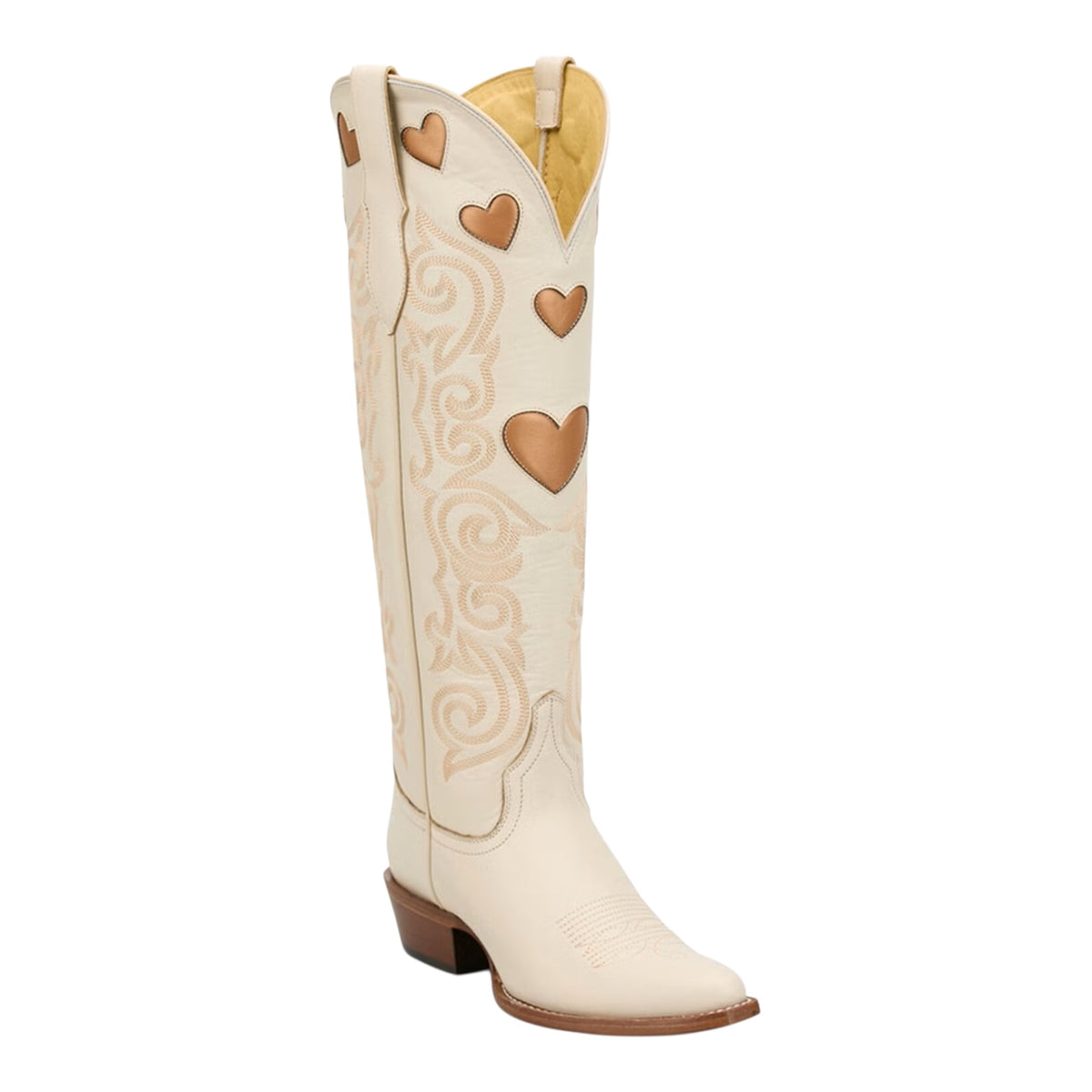 Women’s Justin Vera Heart Western Cowboy Boots