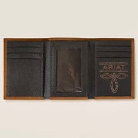 Ariat TriFold Leather Wallet