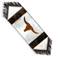 Small Cowhide Wide Table Runner