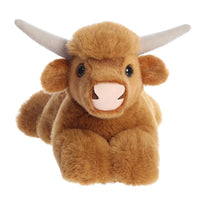 8" Highland Cow Stuffed Animal
