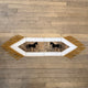 Small Cowhide Table Runners - Horses