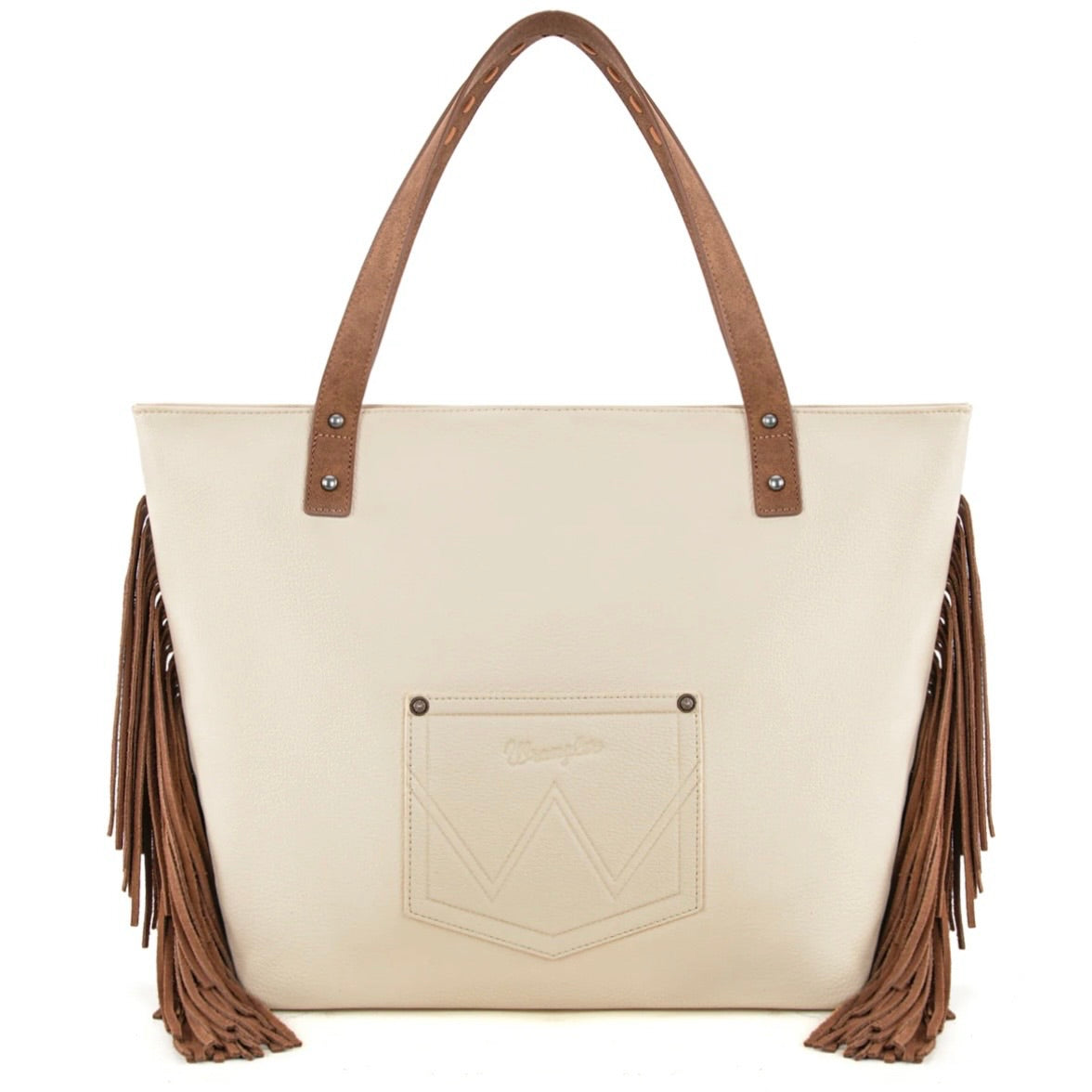 Wrangler Aztec Embroidered Large Tote Bag