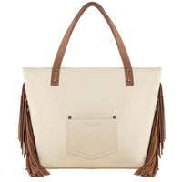 Wrangler Aztec Embroidered Large Tote Bag