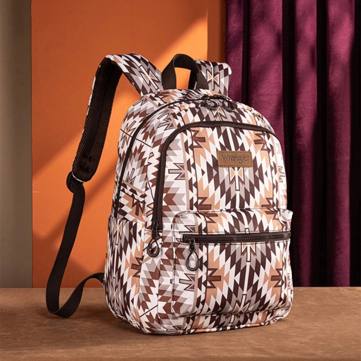 Wrangler Aztec Print Backpack