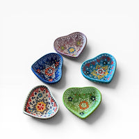 Handmade Turkish  3" Heart Dish