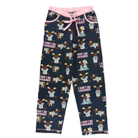 Lazy One I Don't Do Mornings Women's Regular Fit Moose PJ Pant