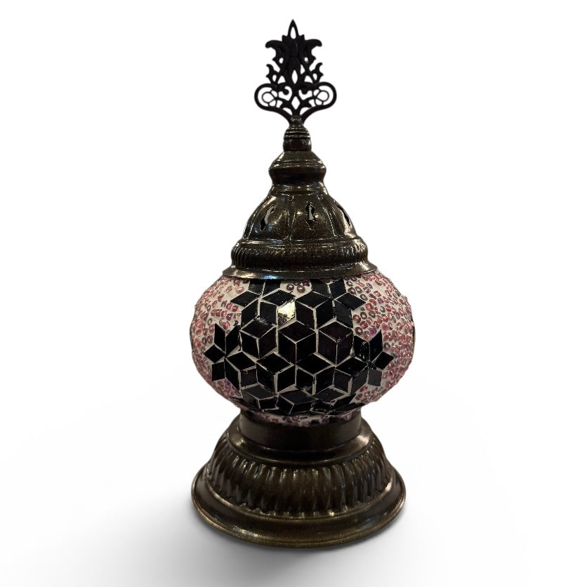 3” Turkish Table Lamp Purple