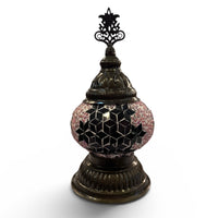 3” Turkish Table Lamp Purple