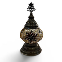 3” Turkish Table Lamp Brown