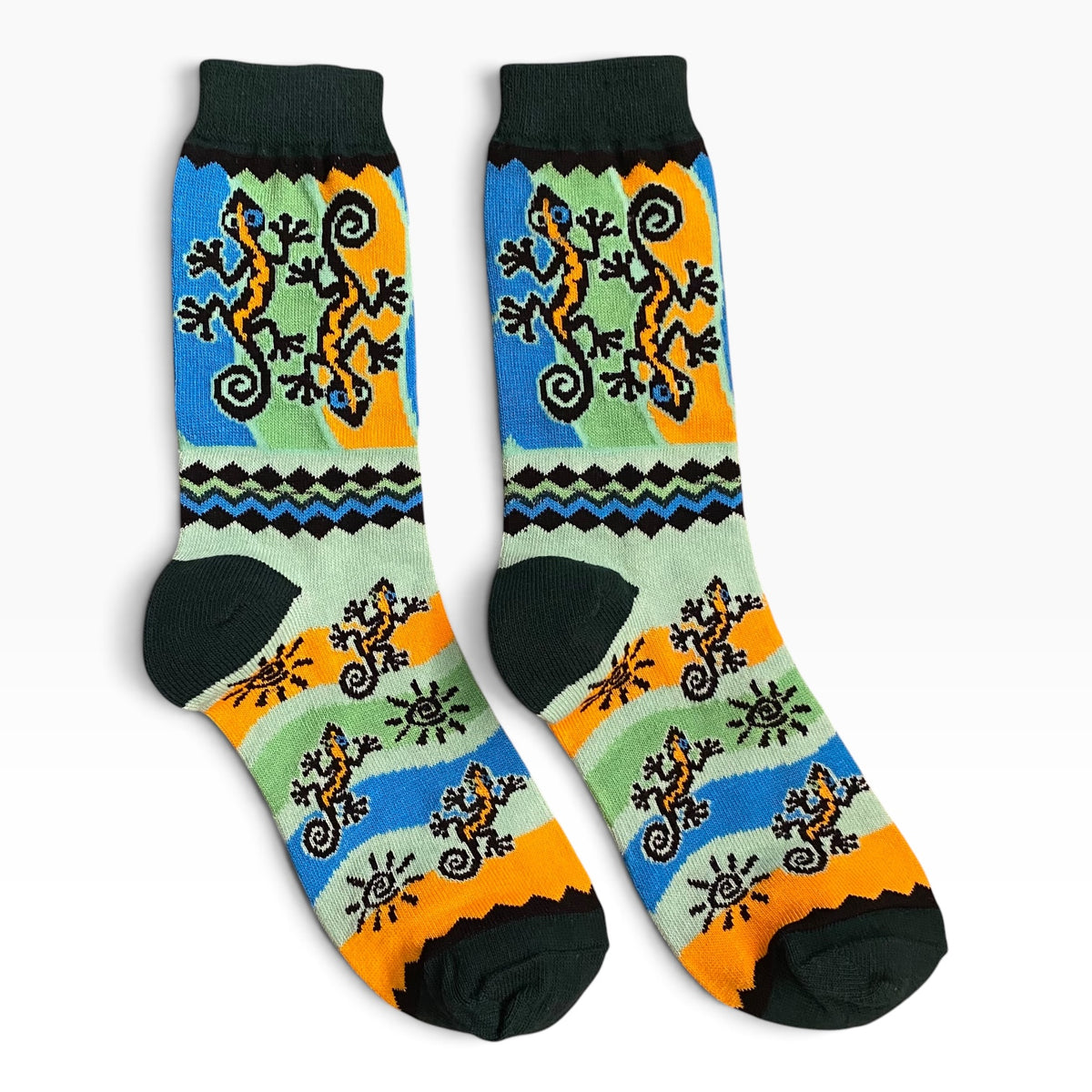 Green Gecko Socks