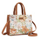 Wrangler Floral Print Braided Tote Bag