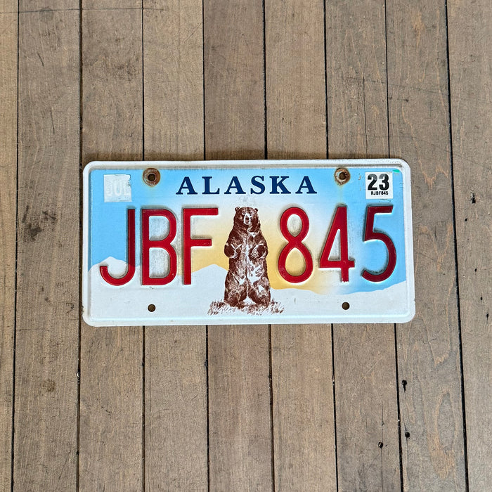 Alaska License Plate