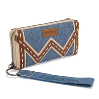 Wrangler Chevron Contrast Stitch RFID Wallet