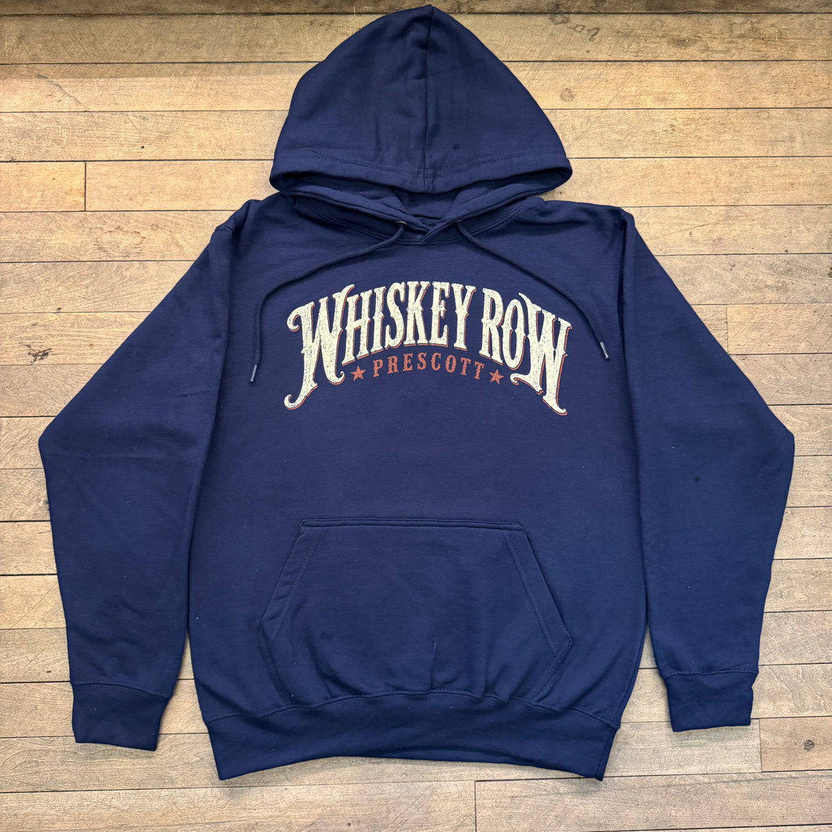 Navy Whiskey Row Hoodie