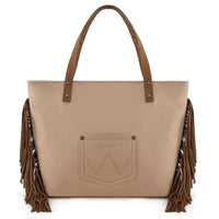 Wrangler Aztec Embroidered Large Tote Bag
