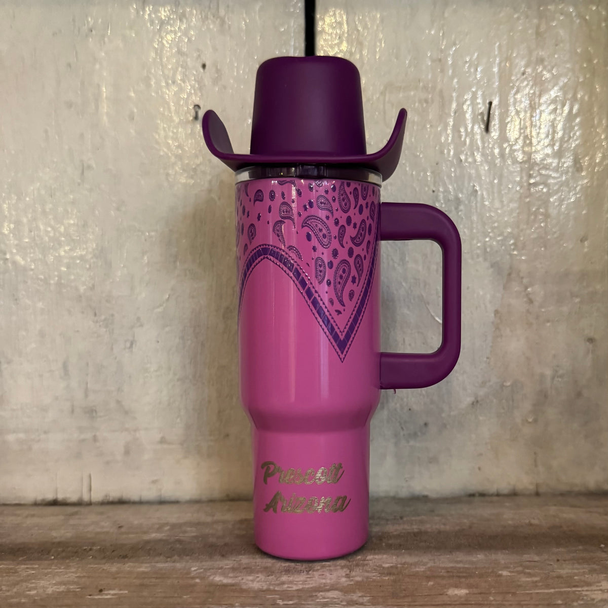 Prescott Bandana/Cowboy Hat 4.5oz Tumbler