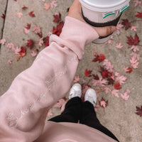 Embroidered She Is Strong Sweatshirt