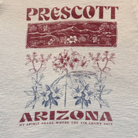 Women's Prescott Arizona "Where the air grows burnout " T-Shirt