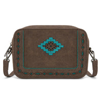 Montana West Western Aztec Cut-Out Crossbody Bag