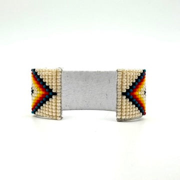 Thick Navajo Made Beaded Bracelet