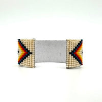 Thick Navajo Made Beaded Bracelet