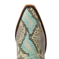 VICKSON EXOTIC BOOTIE - BLUE WATERCOLOR