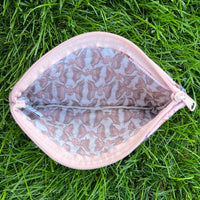 Thunderbird Boots Small Makeup Bag - Rose