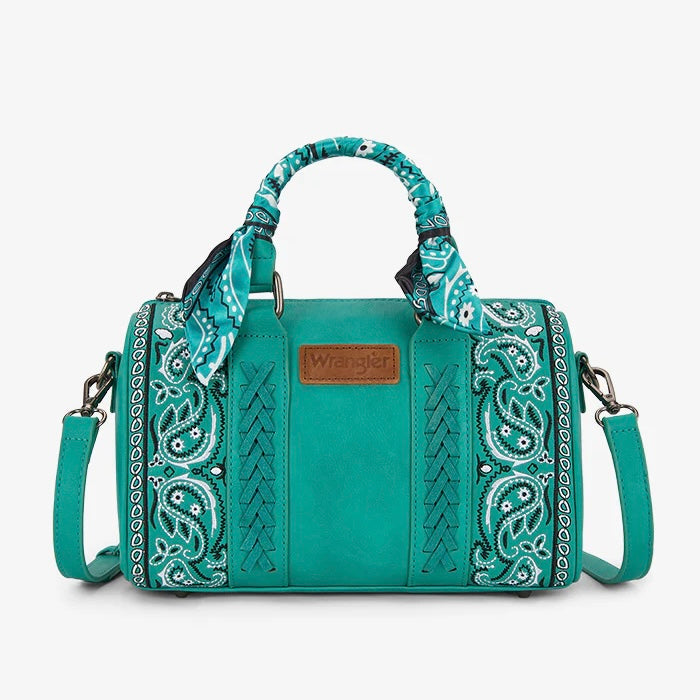 Wrangler Desert Paisley Boston Bag