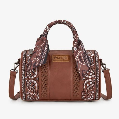 Wrangler Desert Paisley Boston Bag