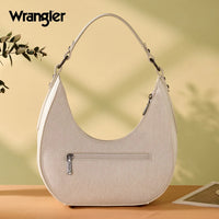 Wrangler Contrast Stitch Chevron Hobo Shoulder Bag