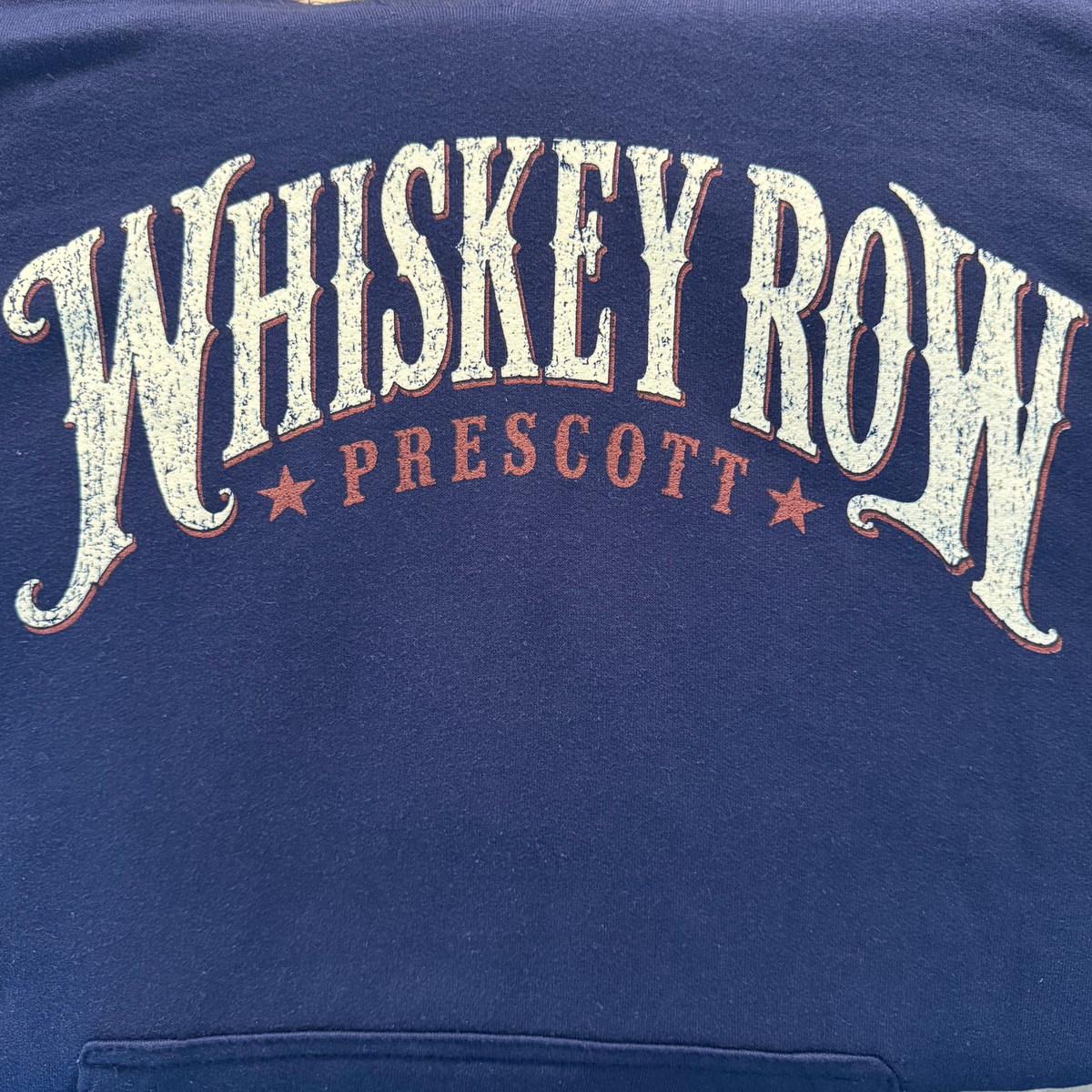 Navy Whiskey Row Hoodie