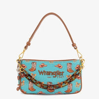 Wrangler Rodeo Icons Western Baguette Shoulder Bag