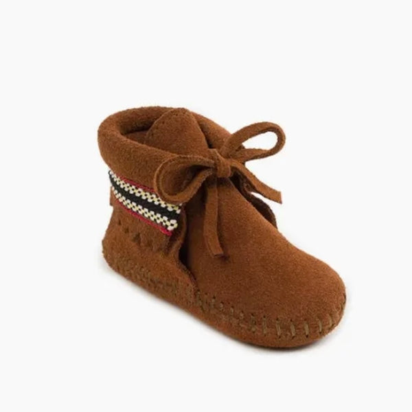 Infant Minnetonka Braid Bootie