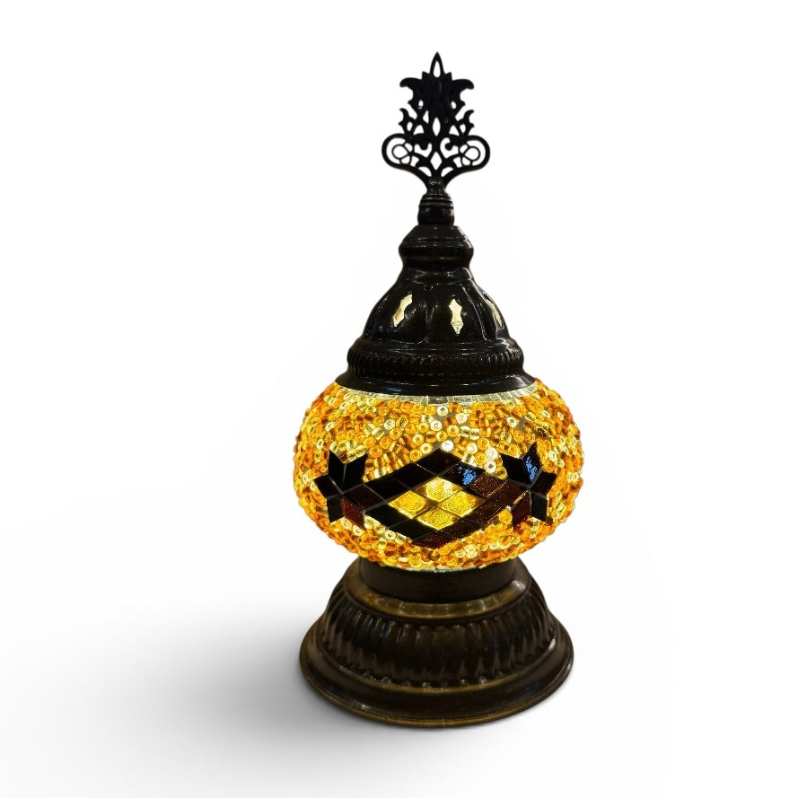 3” Turkish Table Lamp Brown
