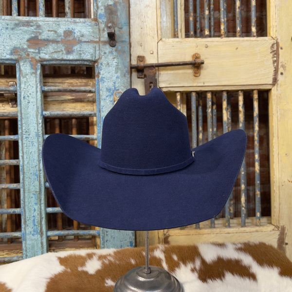 Justin Dagny Midnight Blue Wool Felt Hat