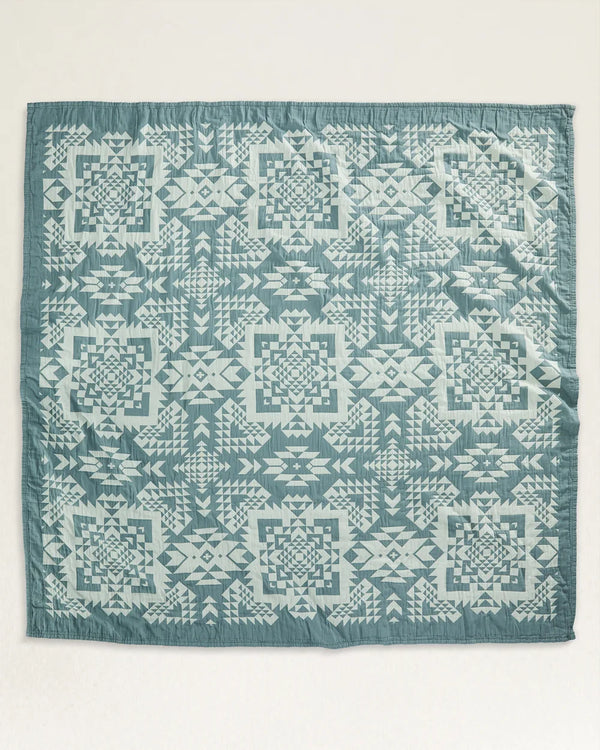 Pendleton Opal Springs Matelasse Coverlet