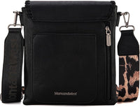 Wrangler Whipstitch Leopard Print Crossbody