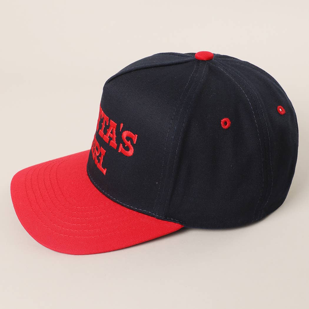 Santa’s Girl Embroidery Trucker Hat