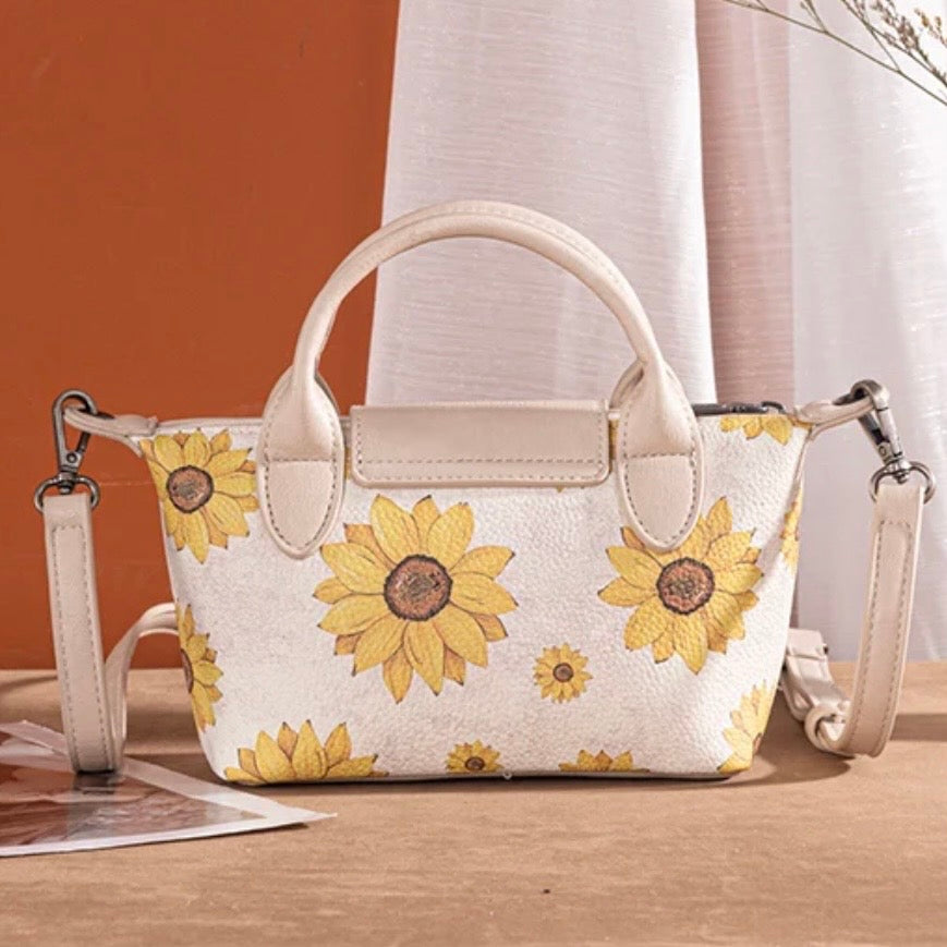 Wrangler Sunflower Print Mini Crossbody Bag