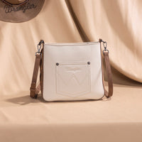 Wrangler Aztec Embroidered Fringe Crossbody