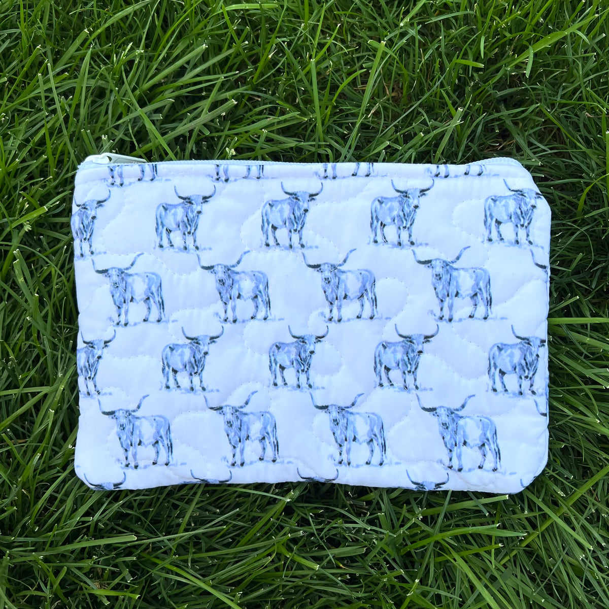 Longhorn Icon Small Makeup Bag