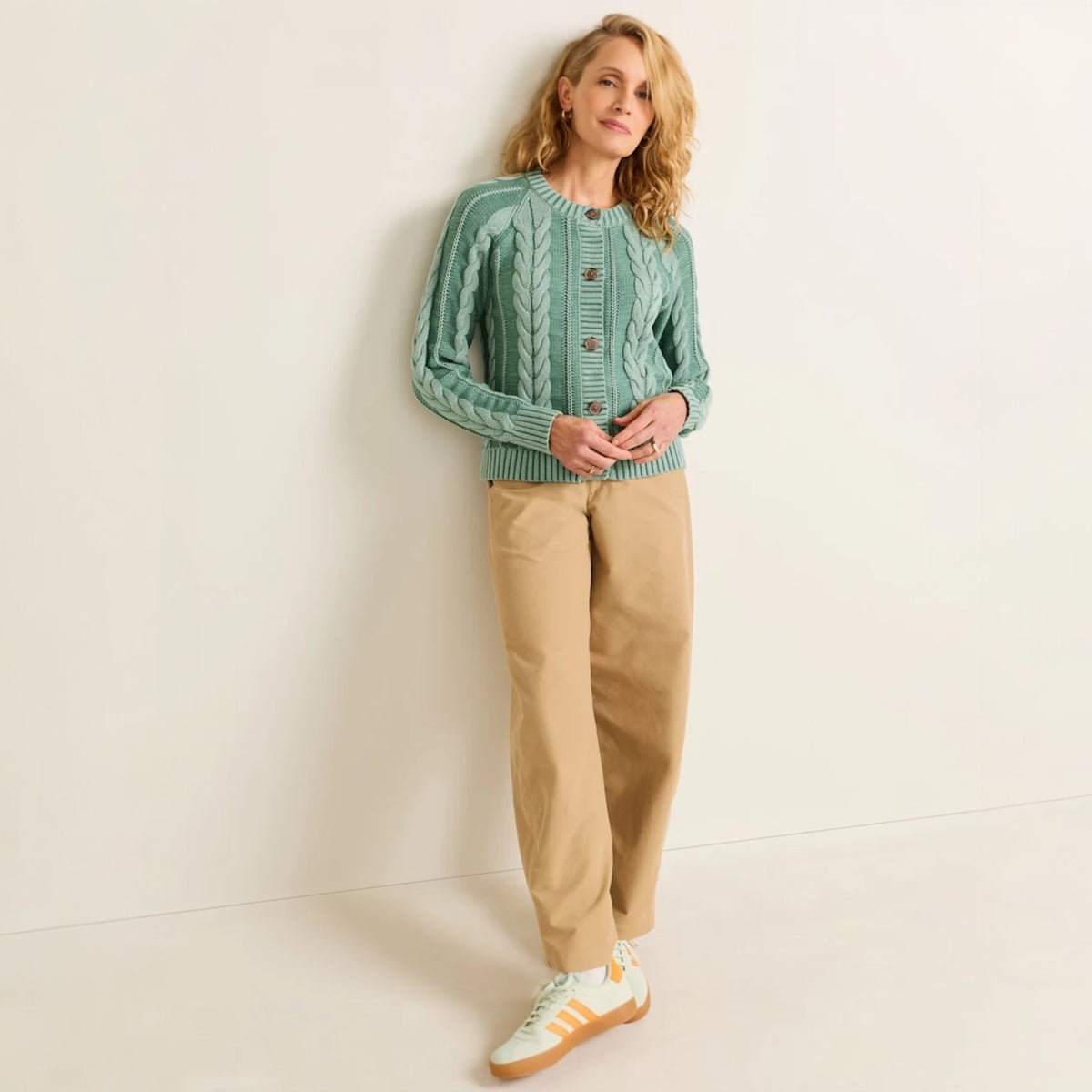 Women's Pendleton Cotton Cable Cardigan