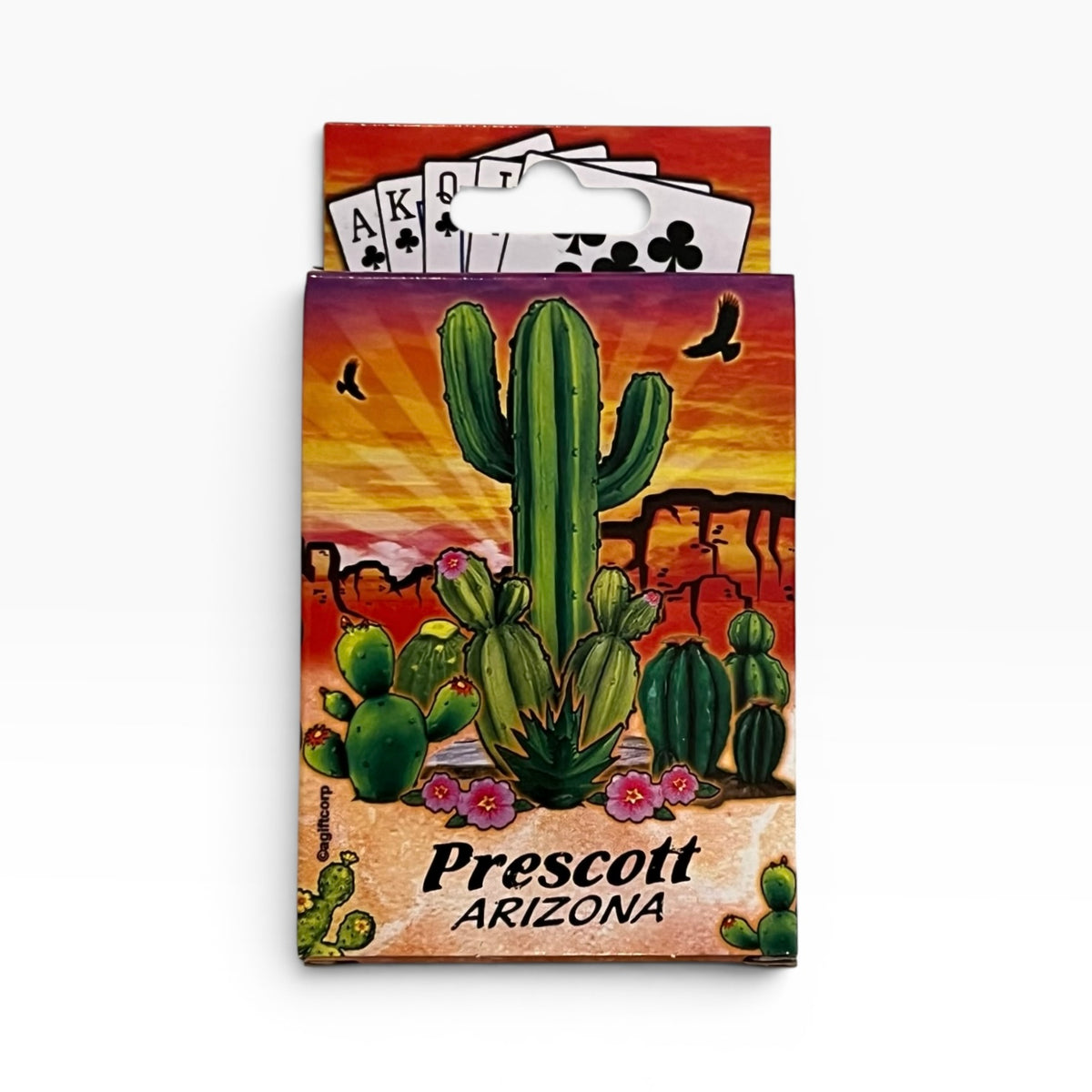 Cactus Prescott Arizona Playing Cards