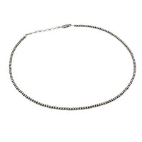 Navajo Pearls Sterling Silver Necklace