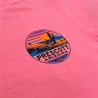 Neon Pink with Desert Sunset T-Shirt