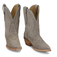 Women’s Tony Lama Lea Suede Bootie - Ash