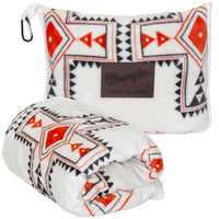 Wrangler Plush Travel Blanket