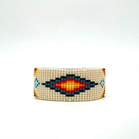 Thick Navajo Made Beaded Bracelet