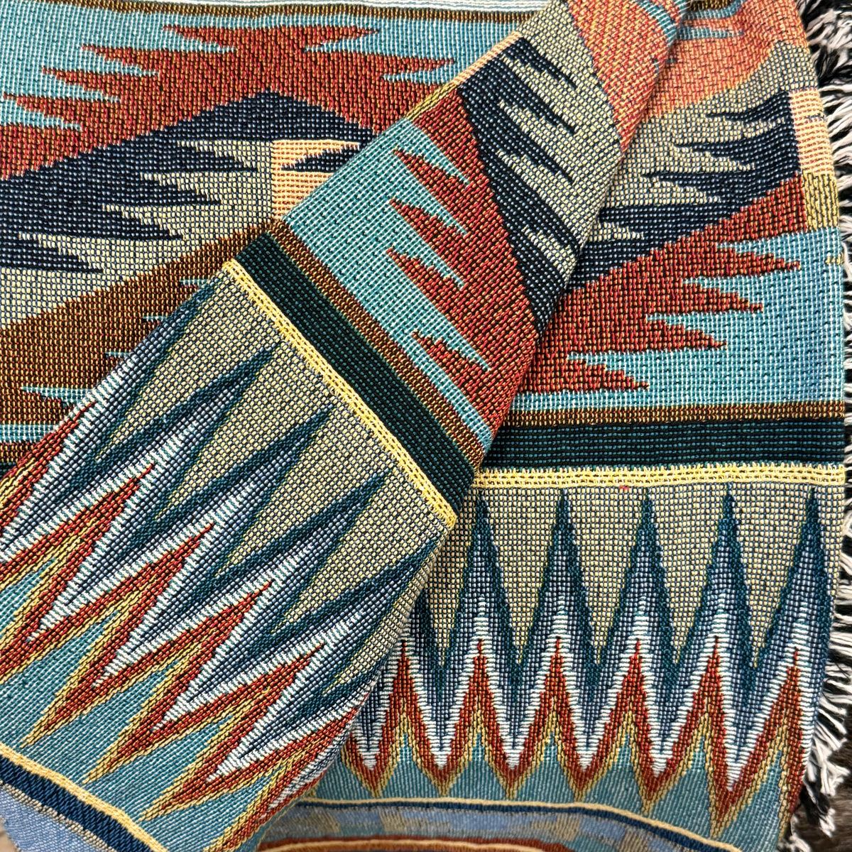 Sandoval Sky Blanket- Southwest - Cotton Woven Throw Blanket