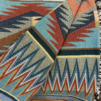 Sandoval Sky Blanket- Southwest - Cotton Woven Throw Blanket